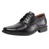 náhľad OBUV CLARKS TILDEN PLAIN BLACK LEATHER