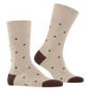 náhľad PONOŽKY FALKE DOT 13269 4045 TAUPE MEL. 43-46