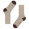 náhľad PONOŽKY FALKE DOT 13269 4045 TAUPE MEL. 43-46