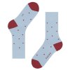 náhľad PONOŽKY FALKE DOT 13269 6594 LIGHT BLUE 47-50