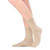 náhľad 100% COTTON Ponožky zdravotní beige