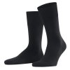 náhľad 14468 3000 black Falke ponožky clima wool 45-46