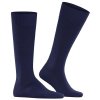 náhľad 15660 6418 deep blue Falke kompresní podkolenky 41-42