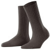 náhľad 47080 5233 dark brown Falke ponožky Cosy wool 35-38