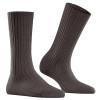 náhľad 47080 5233 dark brown Falke ponožky Cosy wool 35-38