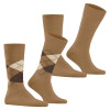 náhľad 21044 5152 brown sugar 40-46 Ponožky Falke Burlington Everyday mix