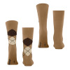 náhľad 21044 5152 brown sugar 40-46 Ponožky Falke Burlington Everyday mix