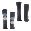 náhľad 21044 3081 anthra.mel 40-46 Ponožky Falke Burlington Everyday mix