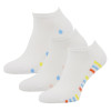 náhľad 15360 35-38 Olet ponožky bavlněné letní sneaker mix 3 páry v balení