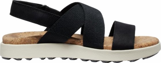 detail ELLE CRISS CROSS W, black/birch, obuv Keen