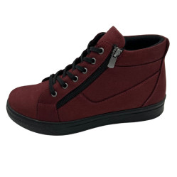 EDWIGE Burgundy Obuv Looke