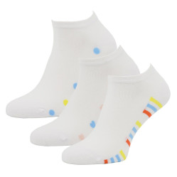 15360 35-38 Olet ponožky bavlněné letní sneaker mix 3 páry v balení