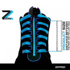 ZIPPED XL TKANIČKY ZIPOVÉ VŠE PRO BOTY