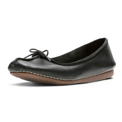 OBUV CLARKS FRECKLE ICE BLACK LEATHER
