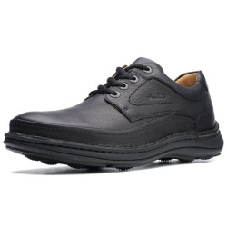 NATURE THREE BLACK LEATHER Obuv Clarks