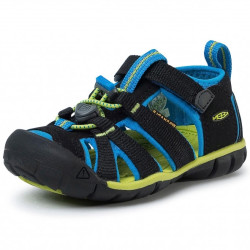 SEACAMP II CNX Black/brilliant blue Obuv Keen