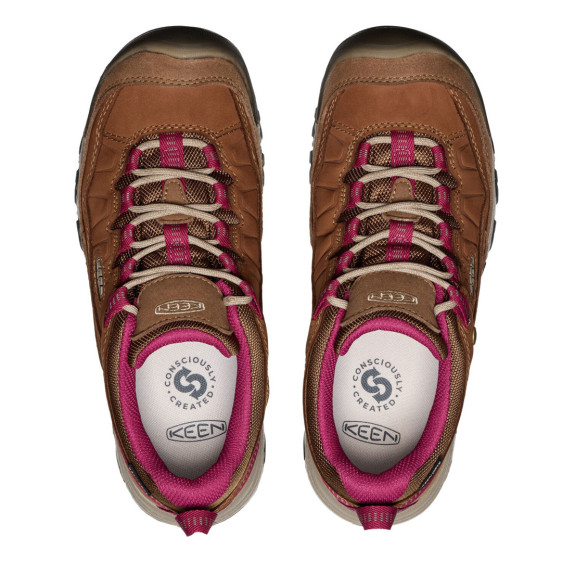 detail Targhee IV WP Women bison/beaujolais Obuv KEEN