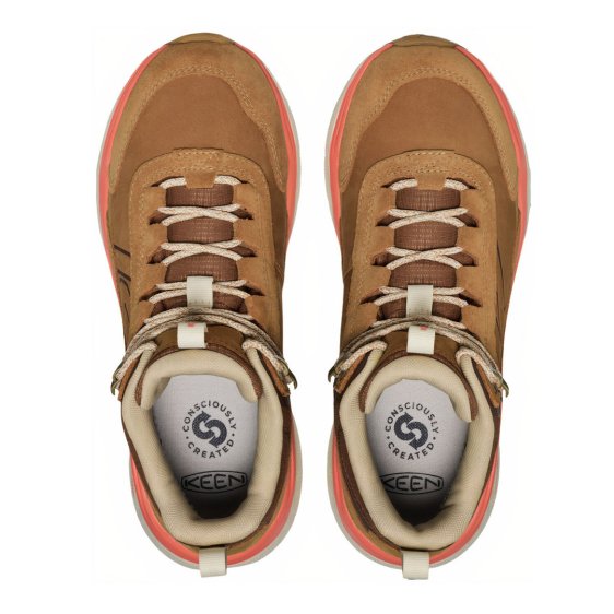 detail Leiki Leather MID WP W chipmunk/birch Obuv Keen
