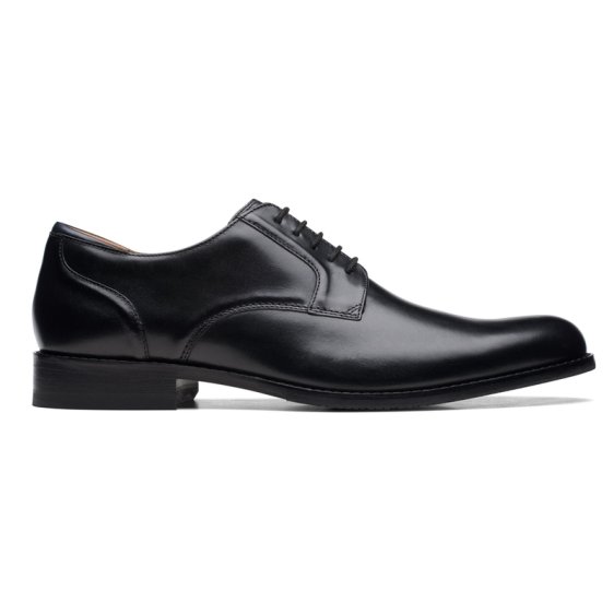 detail OBUV CLARKS CRAFTARLO LACE BLACK LEATHER