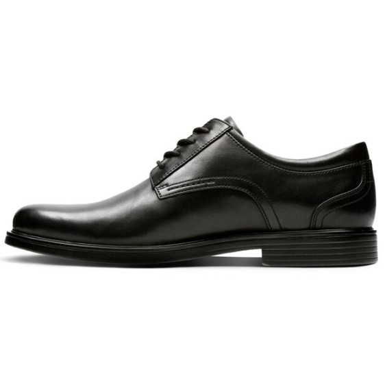 detail OBUV CLARKS UN ALDRIC LACE BLACK LEATHER