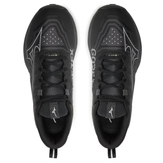 detail OBUV MIZUNO WAVE DAICHI 8 GTX EBONY/ULTIMATE GRAY/BLACK