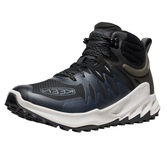 detail Zionic MID WP Men Black/steel grey Obuv Keen