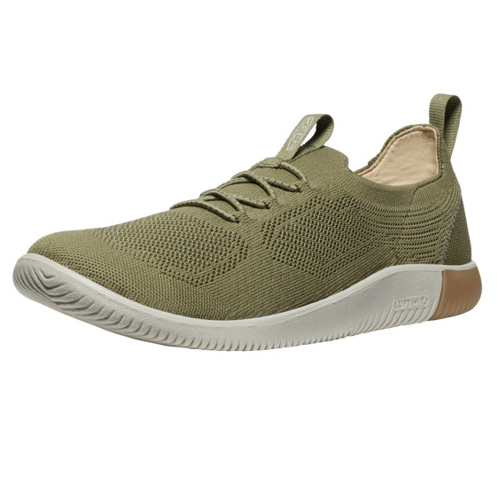 detail KNX KNIT LACE MEN, martini olive/plaza taupe, obuv Keen *