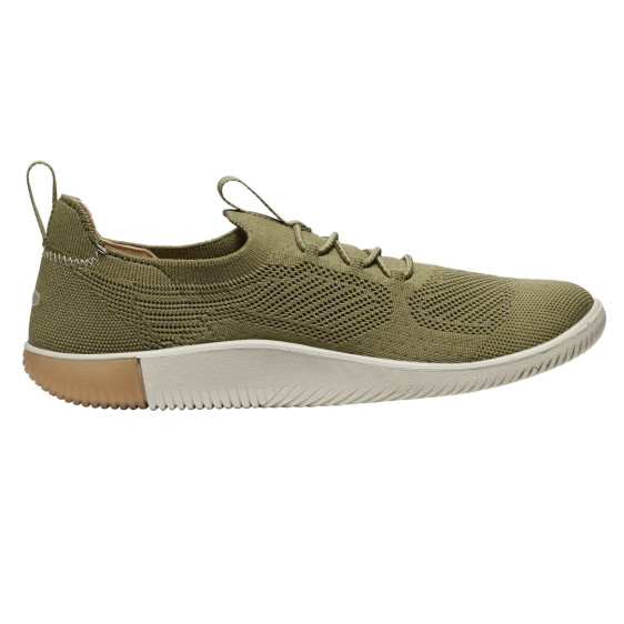 detail KNX KNIT LACE MEN, martini olive/plaza taupe, obuv Keen *