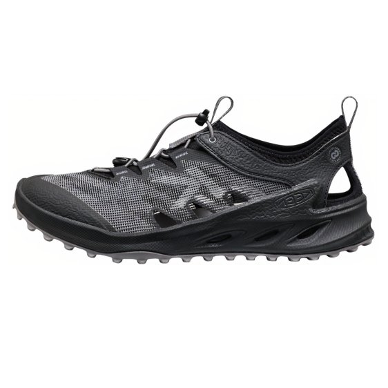 detail ZIONIC ADV MEN, triple black, obuv Keen