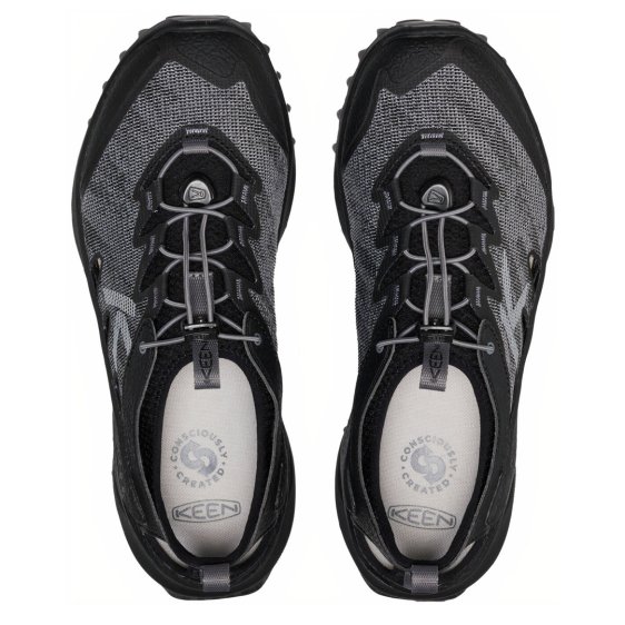 detail ZIONIC ADV MEN, triple black, obuv Keen