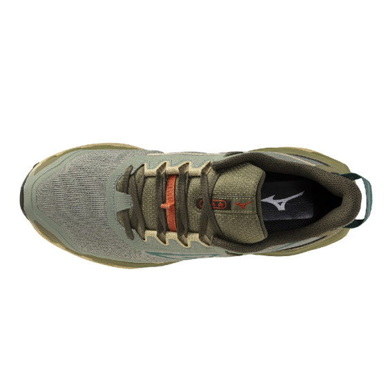 detail J1GJ257061 Wave Mujin 11 Sey Spray/Aventurine Martini Olive Obuv Mizuno