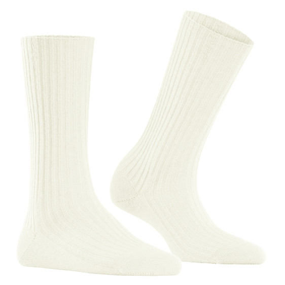 detail PONOŽKY FALKE COSY WOOL 47080 2040 OFF WHITE 35-38