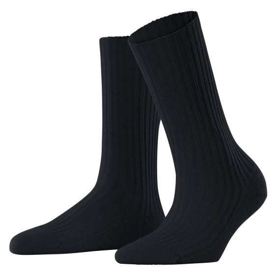 detail PONOŽKY FALKE COSY WOOL 47080 6375 DARK NAVY 35-38