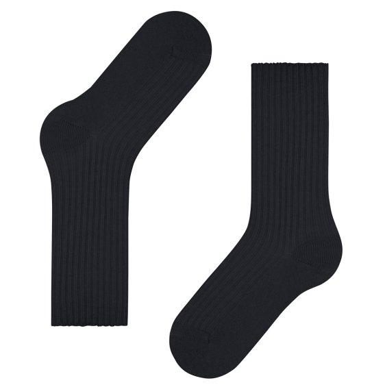 detail PONOŽKY FALKE COSY WOOL 47080 6375 DARK NAVY 35-38