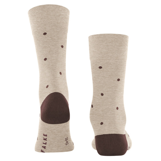 detail PONOŽKY FALKE DOT 13269 4045 TAUPE MEL. 43-46