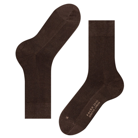 detail 14719 5930 BROWN 43-46 Ponožky Falke Sensiteve London