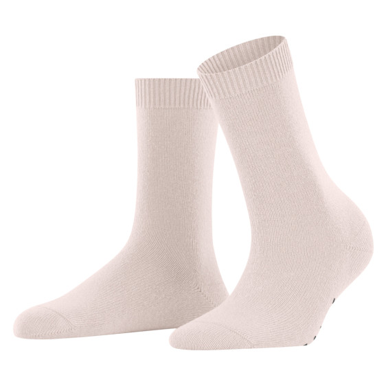 detail PONOŽKY FALKE COSY WOOL 47050 8458 LIGHT PINK 39-42