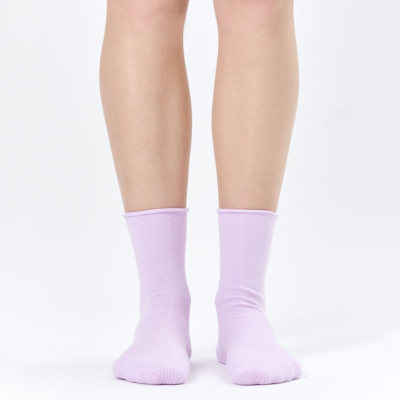 detail SOFT TOP Ponožky lilac 38-40