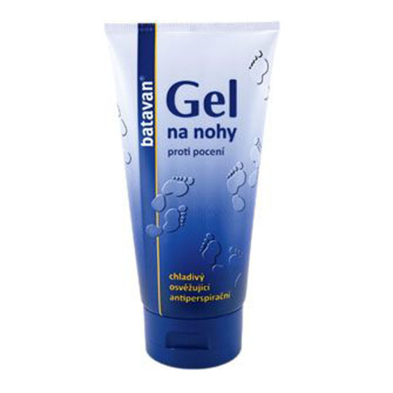 detail Batavan gel na nohy s mentolem 150 ml