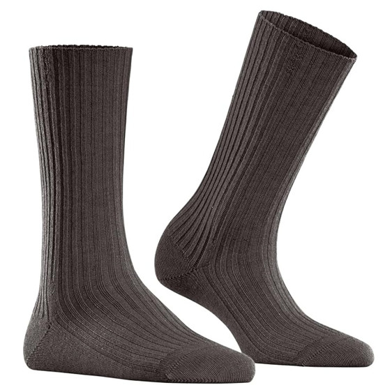 detail 47080 5233 dark brown Falke ponožky Cosy wool 35-38