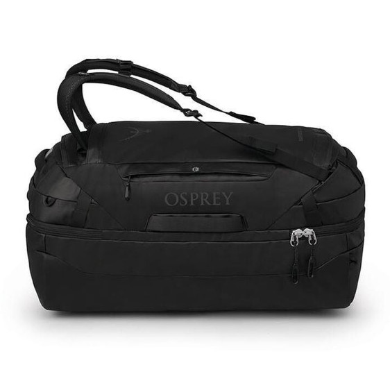 detail TRANSPORTER SQUFFEL 70, raven black, Osprey taška/cestovní zavazadlo