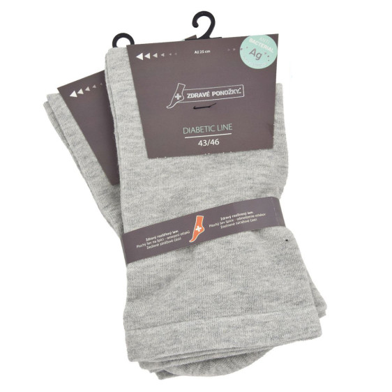 detail 91128 39-42 Olet ponožky unisex elastické rozšířené mix 2 páry v balení