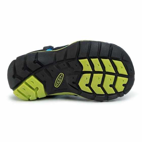 detail SEACAMP II CNX Black/brilliant blue Obuv Keen