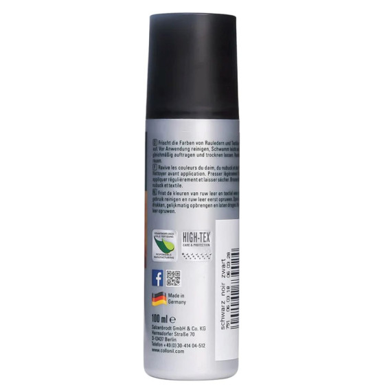 detail NUBUK + TEXTIL 100ml LAHVIČKA